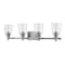 Z-Lite Bohin 4 Light Vanity, Brushed Nickel And Clear Seedy 464-4V-BN - alternate 7